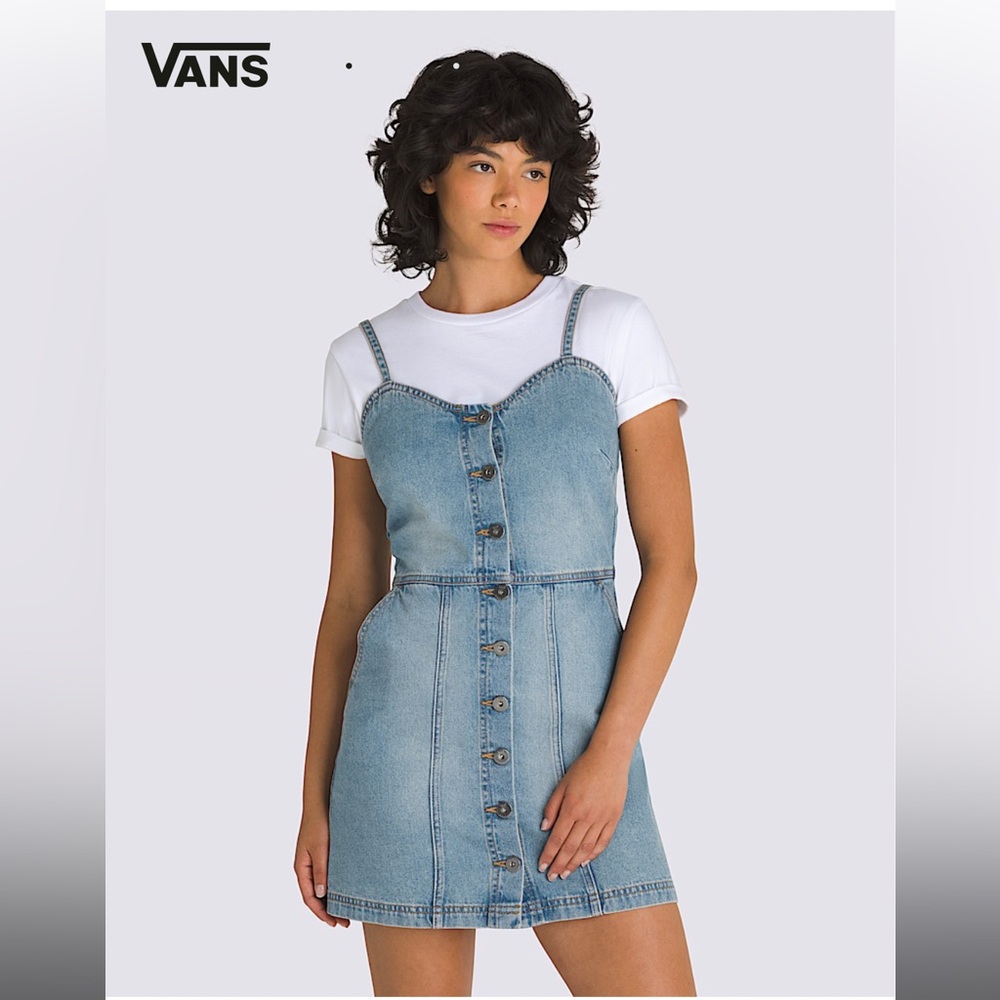 NWT Vans Juniper Denim Dress